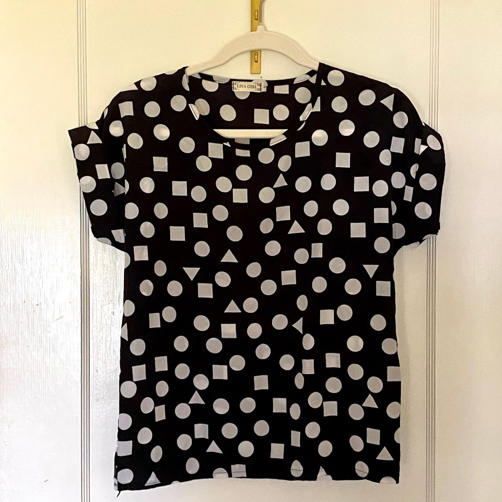 Liva Girl Black Tee